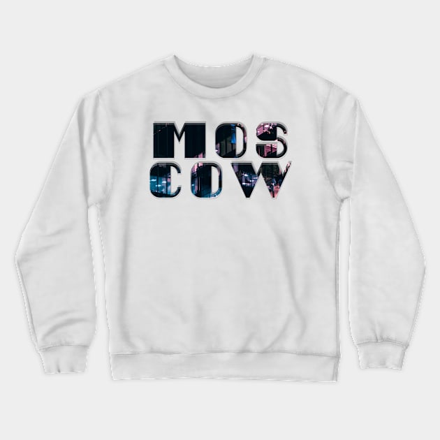 Mos cow Crewneck Sweatshirt by afternoontees